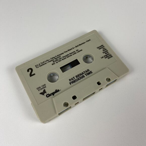1981 Pat Benatar Precious Time Audio Cassette Tape Chrysalis Records Rock Roll - Picture 6 of 8
